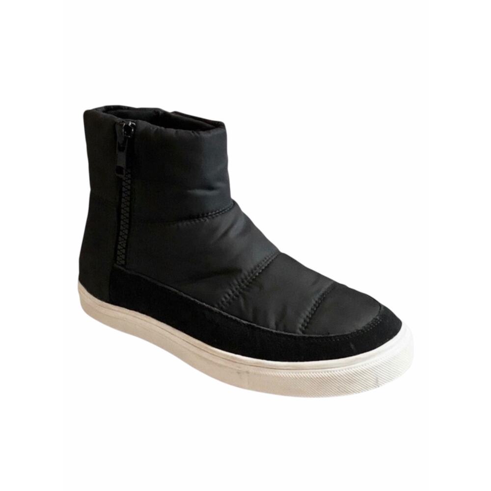 Blondo Women’s Booties Waterproof Samarie Nylon Suede Black Size 8.5 M